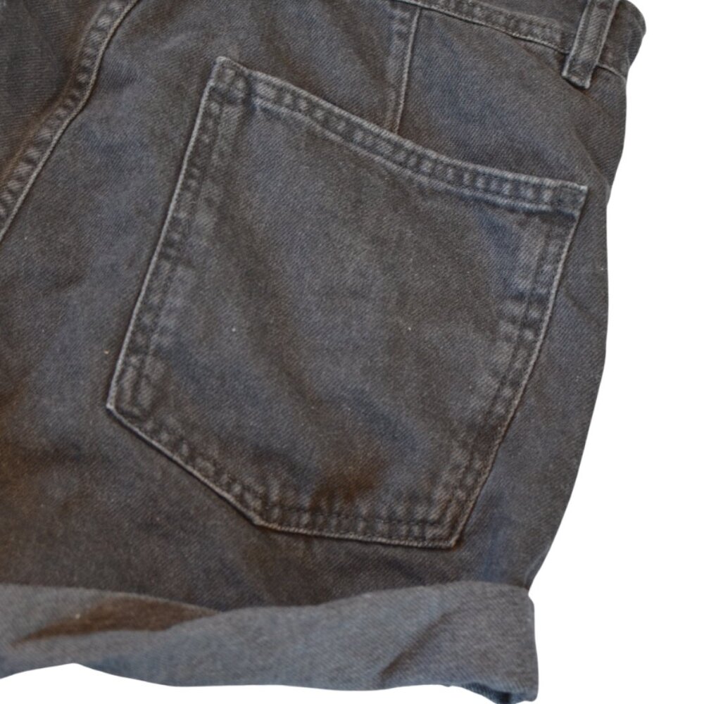 Free People Women's "Ziggy" Shortall Overalls in Mineral Black - Picture 8 of 8